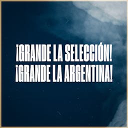 Go national team! Go Argentina!
