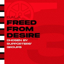 Freed from Desire - Gala (chosen by supporters' groups)