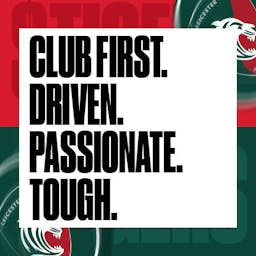 CLUB FIRST.DRIVEN.PASSIONATE.TOUGH