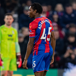 Palace Academy graduate, Tayo Adaramola, makes his first team debut against Hartlepool in the FA cup
